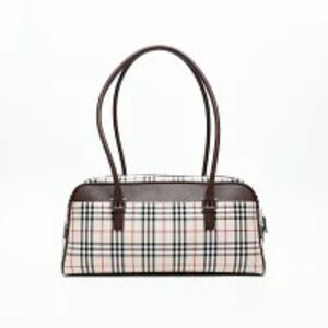Burberry Bag Check Shoulder Beige